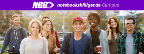 NBB notebooksbilliger.de Campusprogramm - Exklusive Angebote für Studenten, Auszubildende und Lehrkräfte - Bis zu 1500 € Rabatt sichern!