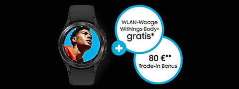 Withings Body+ WLAN Waage gratis und 80€ Trade-In Bonus sichern