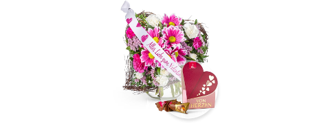 GUTSCHEIN: Blumensträuße zum Verlieben: 15 % Rabatt auf das Valentinstags-Sortiment!