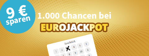1.000 EuroJackpot-Chancen für 1 
